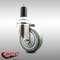 Service Caster 4 Inch 316SS Gray Polyurethane Wheel Swivel 1-3/8 Inch Expanding Stem Caster SCC-SS316EX20S414-PPUB-138 - alternate 4